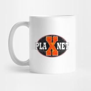 Space Planet X Spaceman Logo Science Fiction Sci fi Mug